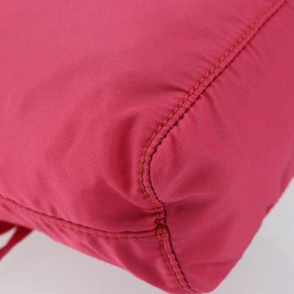 Prada Drawstring Wristlet Bucket Bag Tessuto, PINK, NYLON, Clutche & pouche