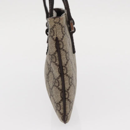 Gucci Vintage Handbag Canvas, BEIGE, PVC, Handbag