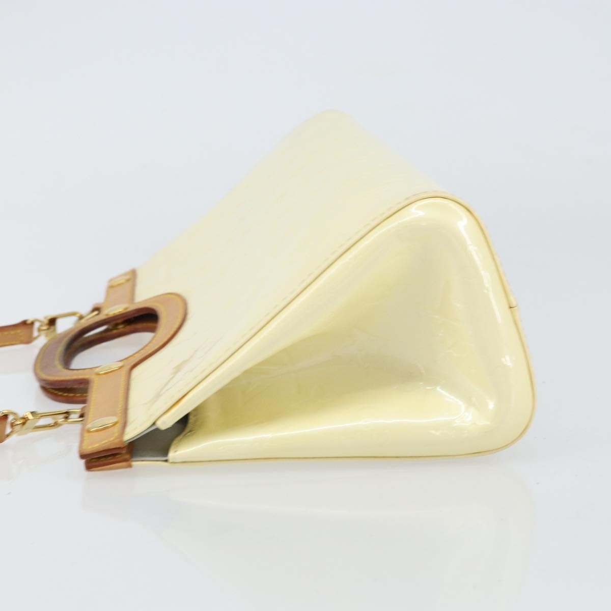 Louis Vuitton Roxbury Drive Handbag Monogram Vernis, BEIGE, PATENT_LEATHER, Handbag