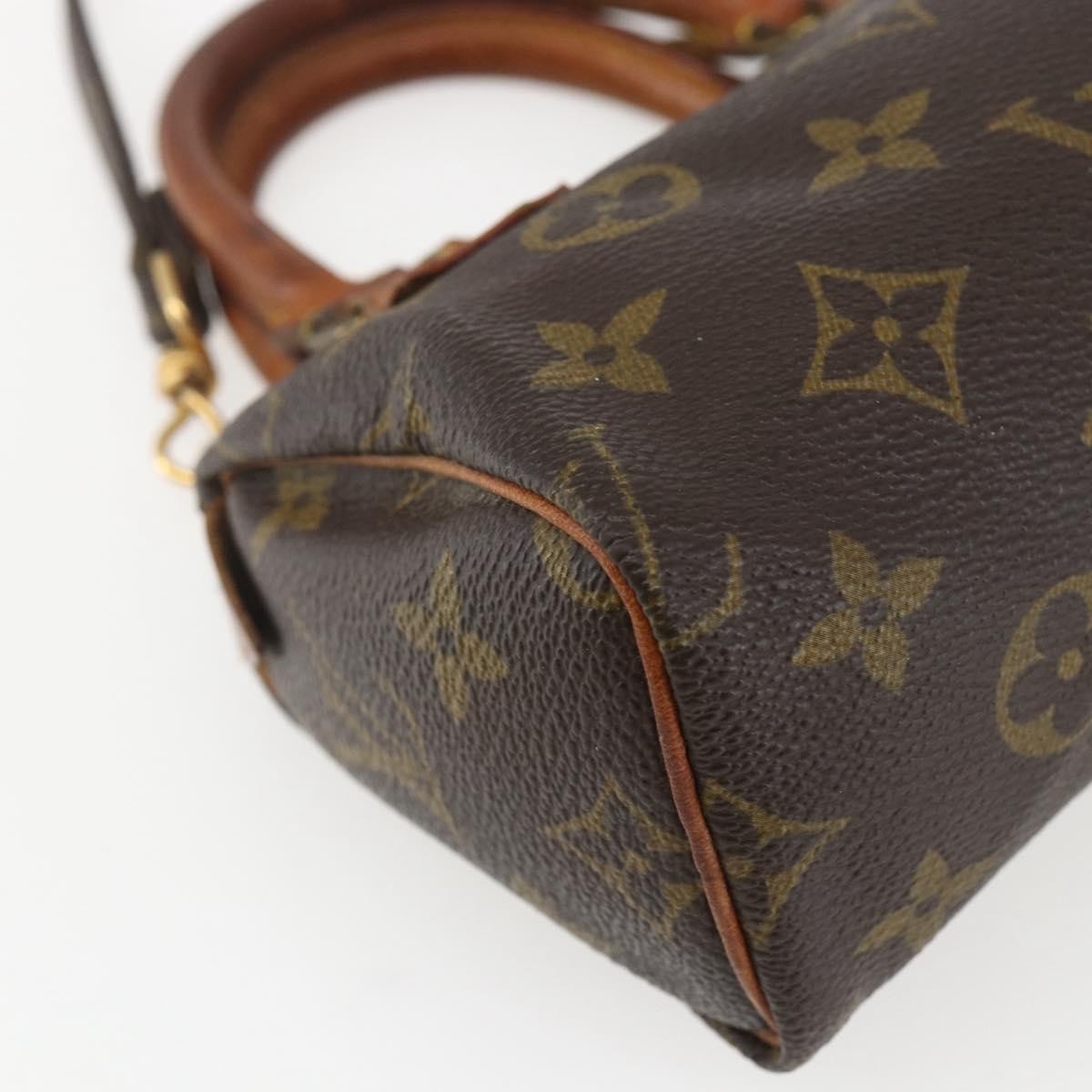 Louis Vuitton Speedy Mini HL Handbag Monogram Canvas, BROWN, CANVAS, Handbag