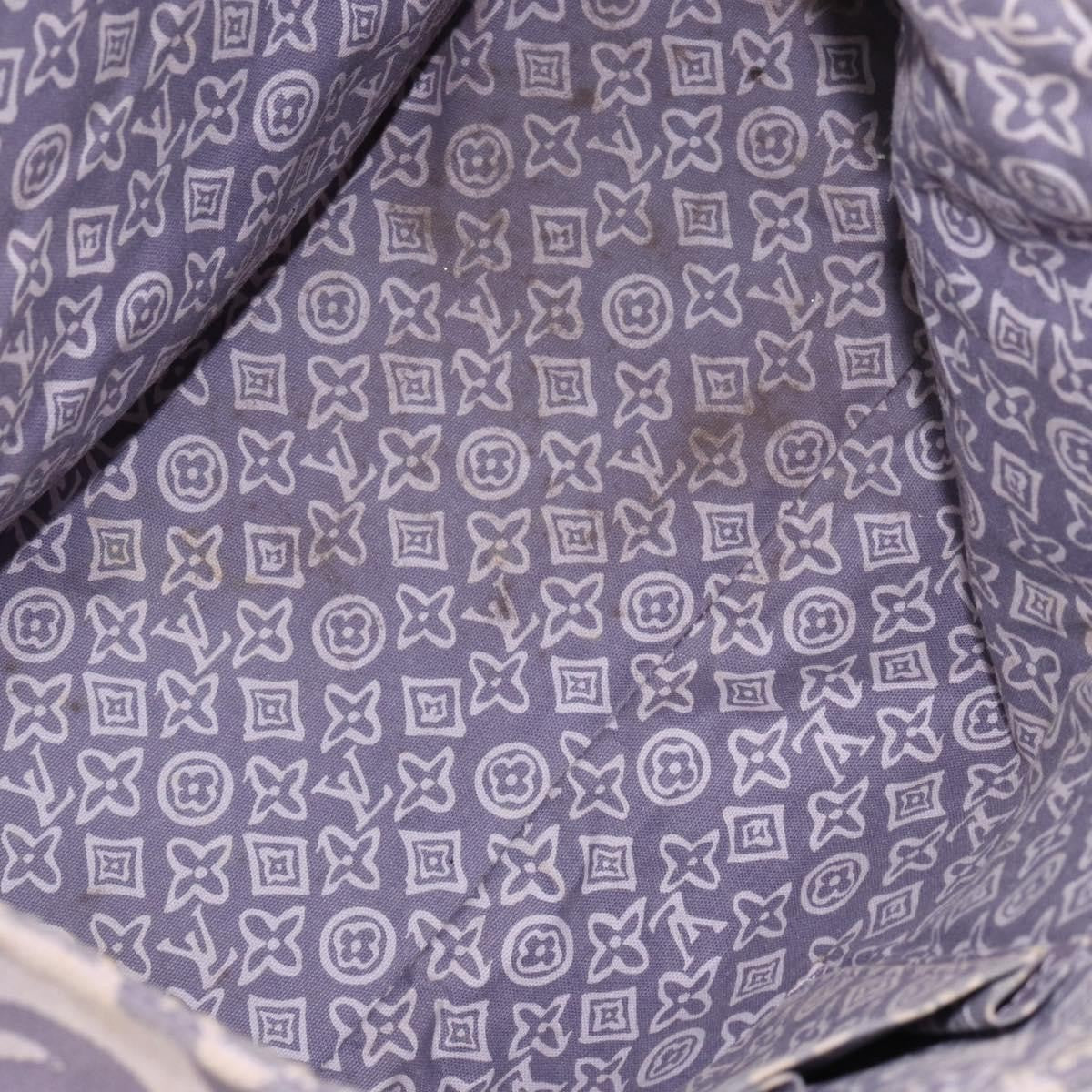 Louis Vuitton Tahitienne Cabas Canvas, PURPLE, CANVAS, Tote bag