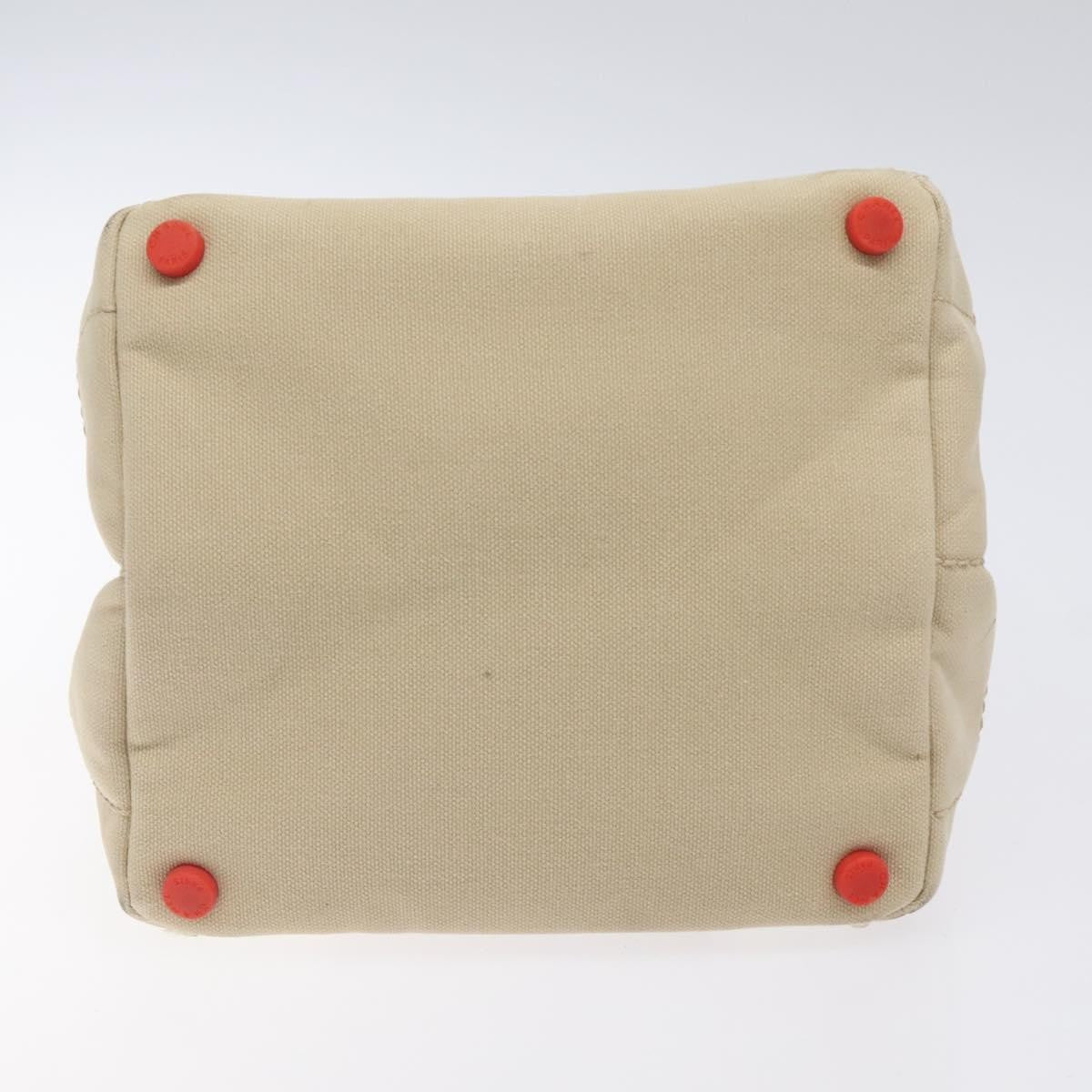 Chanel Chocolate Bar Coco Mark handbag Canvas, BEIGE, CANVAS, Handbag