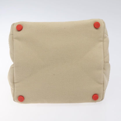 Chanel Chocolate Bar Coco Mark handbag Canvas, BEIGE, CANVAS, Handbag