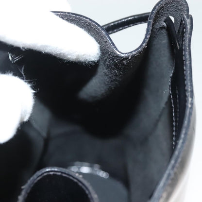 Salvatore Ferragamo Vintage Gancini Backpack Patent Leather, BLACK, PATENT_LEATHER, Backpack