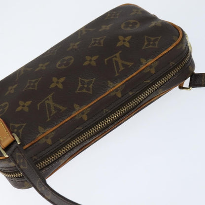 Louis Vuitton Pochette Marly Bandouliere Bag Monogram Canvas, BROWN, CANVAS, Shoulder bag