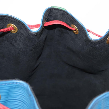 Louis Vuitton Tricolor Noe Handbag Epi Leather, BLUE, LEATHER, Shoulder bag