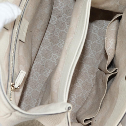 Gucci Diana Bamboo Top Handle Tote Leather, WHITE, LEATHER, Tote bag