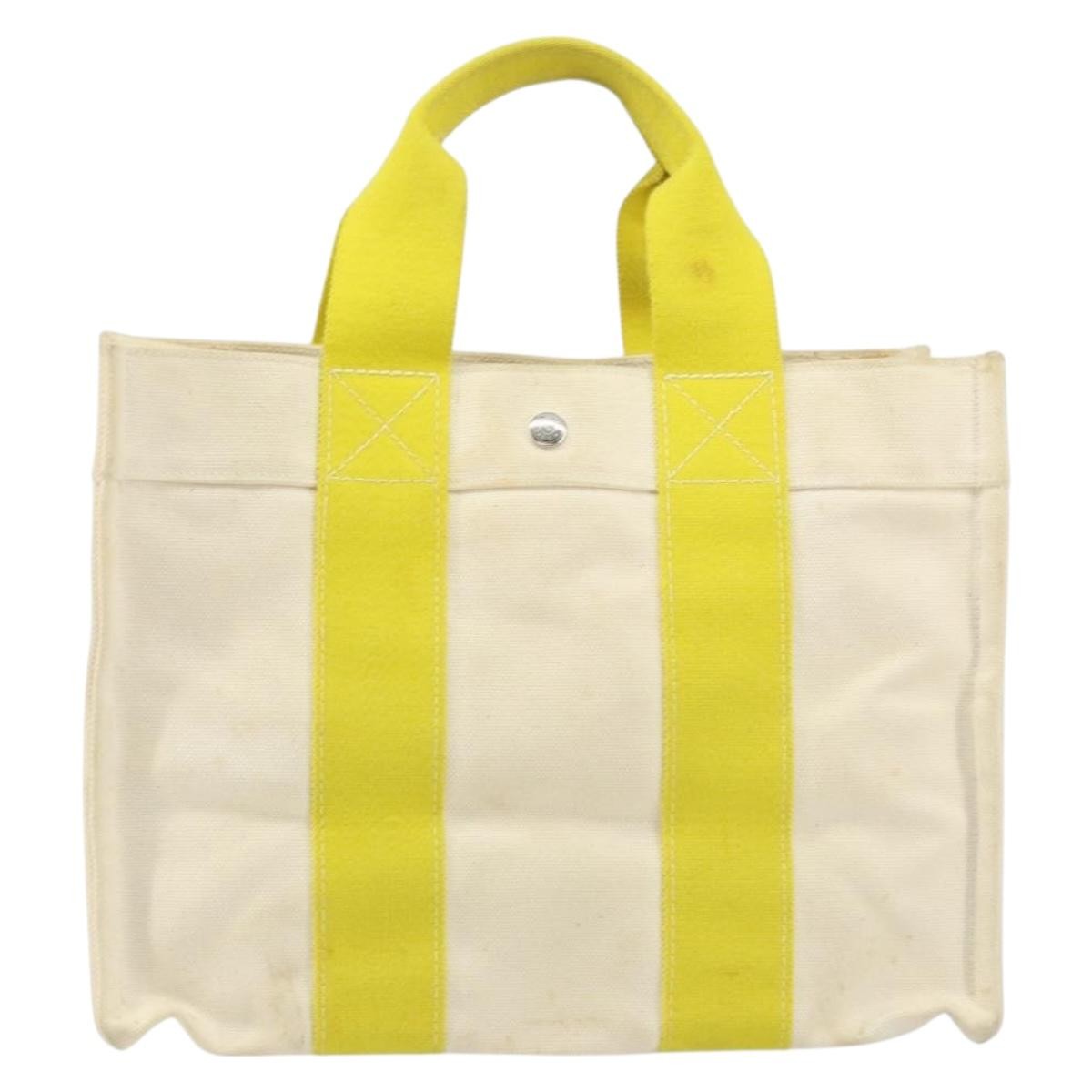 Hermes Bora Bora Tote Toile, BEIGE, CANVAS, Tote bag