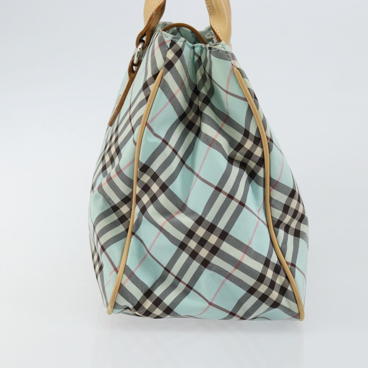 Burberry Nova Check Tote Nylon, BLUE, NYLON, Tote bag