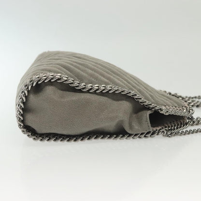 Stella McCartney Falabella Tote Suede, GRAY, SUEDE, Tote bag