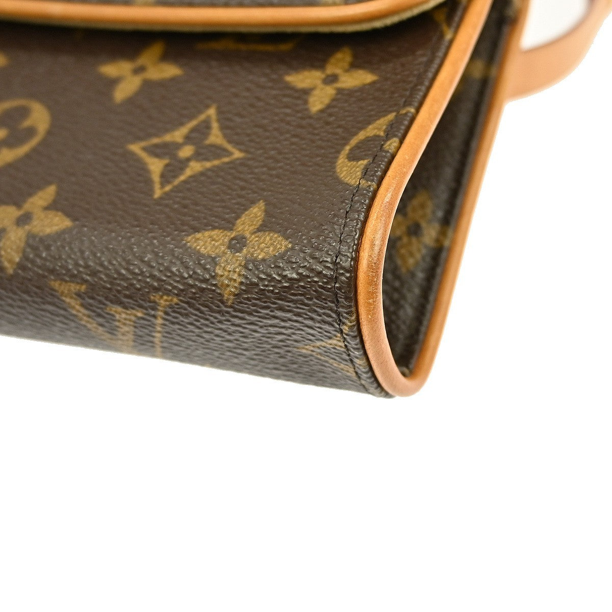 Louis Vuitton Florentine Waist Bag Monogram Canvas, BROWN, CANVAS, Clutche & pouche