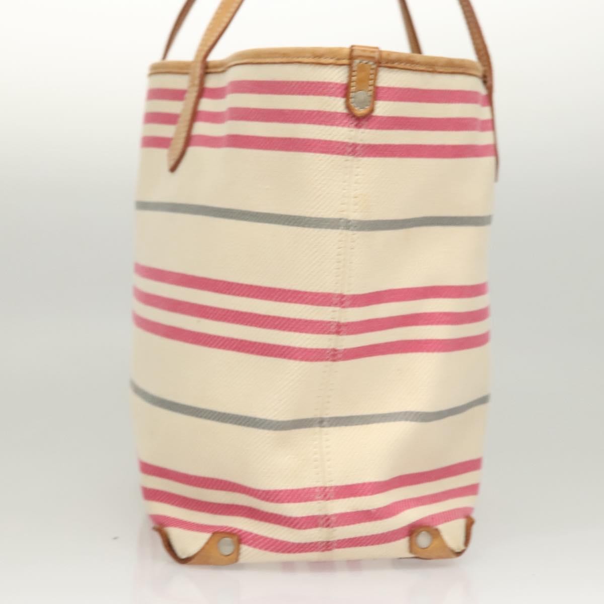 Burberry Blue Label Tote Bag Canvas, BEIGE, CANVAS, Tote bag