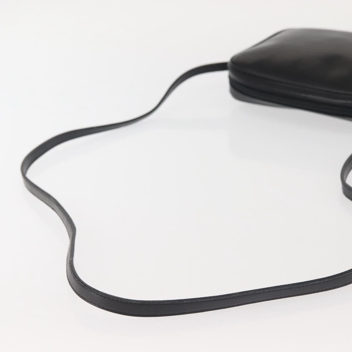 Salvatore Ferragamo Vala Shoulder Bag Leather, BLACK, LEATHER, Shoulder bag