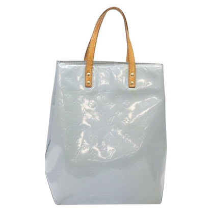 Louis Vuitton Reade Handbag Monogram Vernis, BLUE, PATENT_LEATHER, Handbag