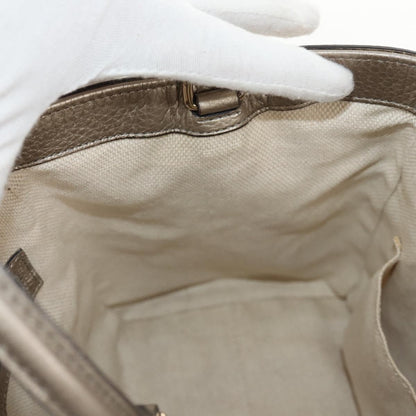 Gucci Soho Convertible Hobo Leather, GOLD, LEATHER, Handbag