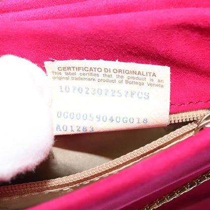 Bottega Veneta Vintage Shoulder Bag Suede, PINK, SUEDE, Shoulder bag