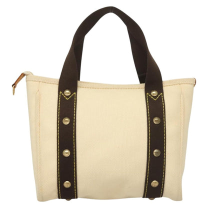 Louis Vuitton Antigua Tote Canvas, BEIGE, CANVAS, Tote bag