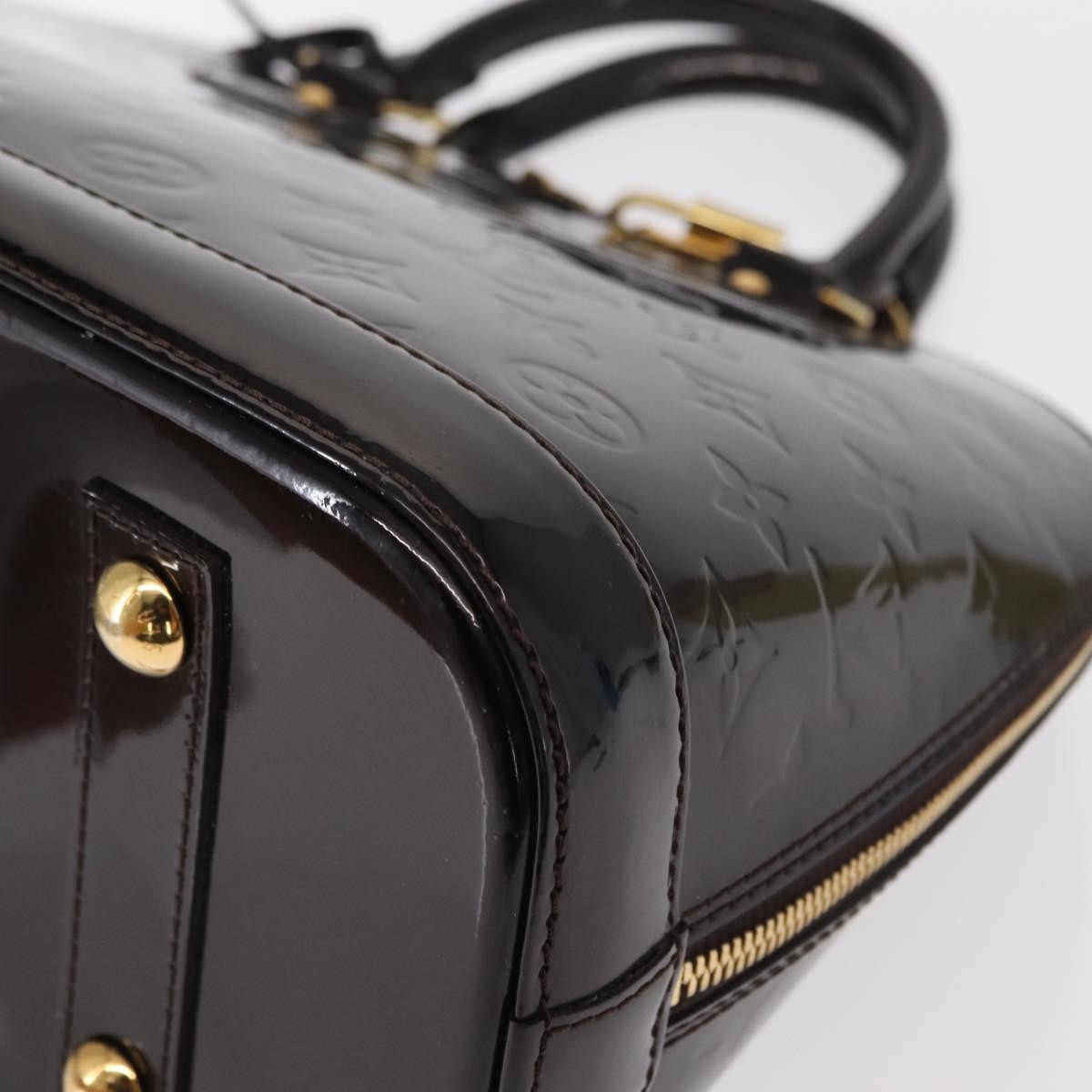 Louis Vuitton Alma Handbag Patent Leather, PURPLE, PATENT_LEATHER, Handbag