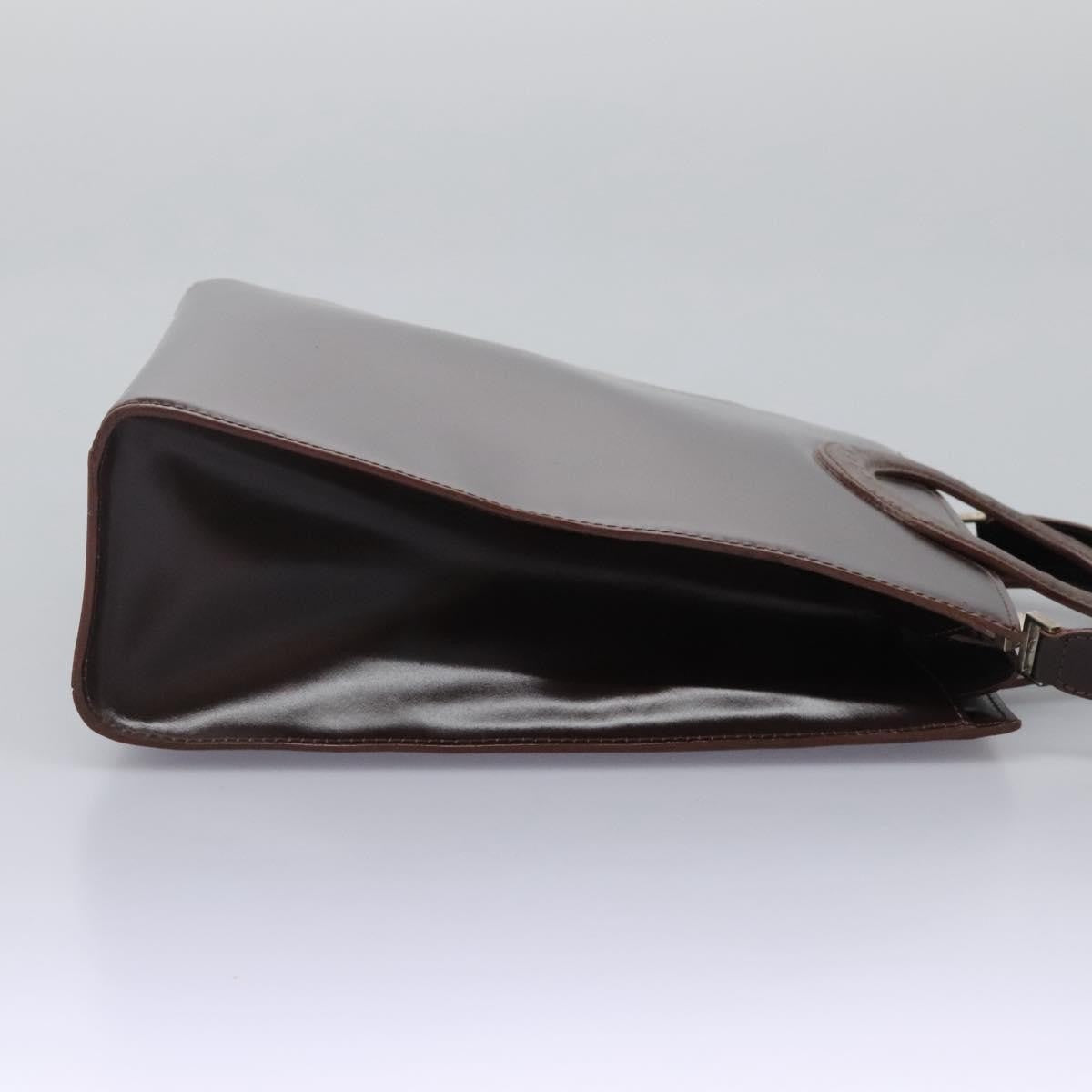 Celine Handbag Leather, BROWN, LEATHER, Handbag