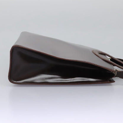 Celine Handbag Leather, BROWN, LEATHER, Handbag