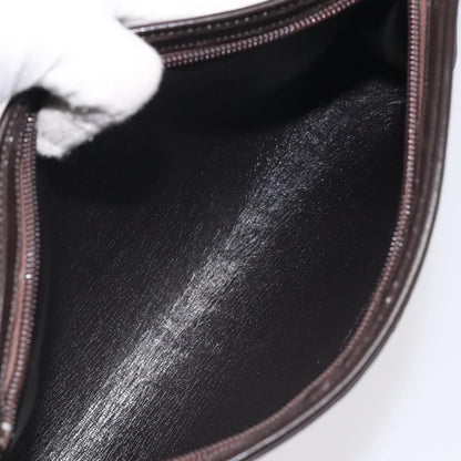 Christian Dior Vintage Trotter Shoulder Bag Canvas, BROWN, CANVAS, Shoulder bag