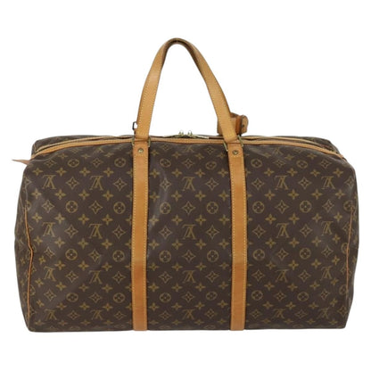 Louis Vuitton Sac Souple Handbag Monogram Canvas, BROWN, CANVAS, Travel bag