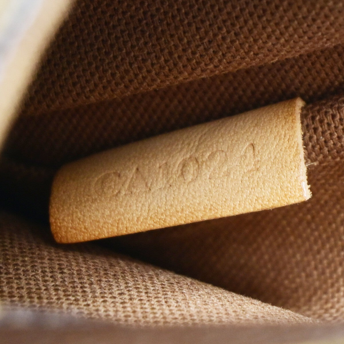 Louis Vuitton Pochette Gange Monogram Canvas, BROWN, CANVAS, Clutche & pouche