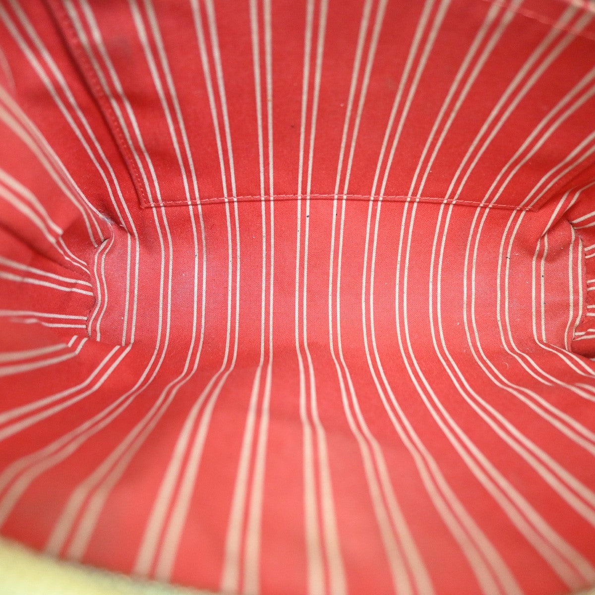 Louis Vuitton Cabas Canvas, RED, CANVAS, Tote bag