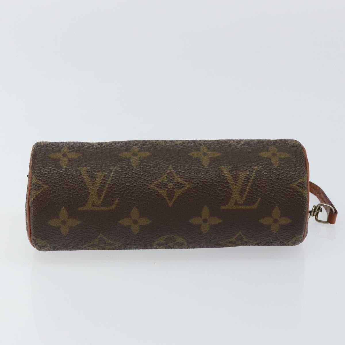 Louis Vuitton Papillon Pochette Monogram Canvas, BROWN, CANVAS, Clutche & pouche