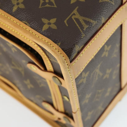 Louis Vuitton Dog Carrier Bag Monogram Canvas, Brown, Canvas, Travel Bag