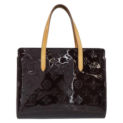 Louis Vuitton Catalina Handbag Monogram Vernis, PURPLE, PATENT_LEATHER, Handbag