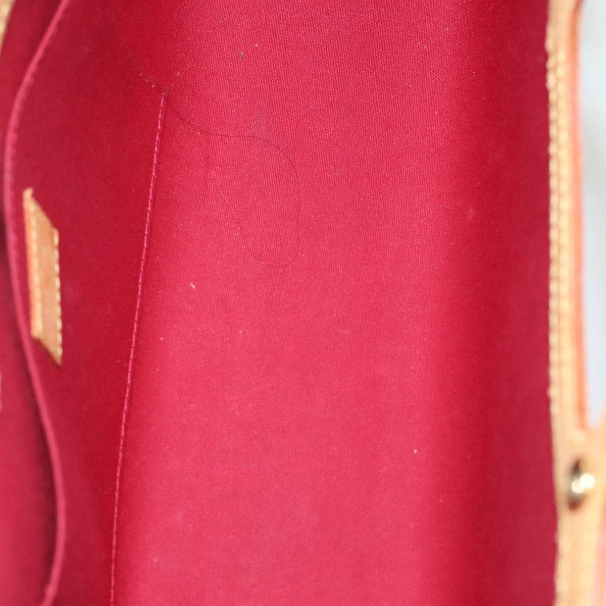 Louis Vuitton Roxbury Drive Handbag Monogram Vernis, RED, PATENT_LEATHER, Handbag
