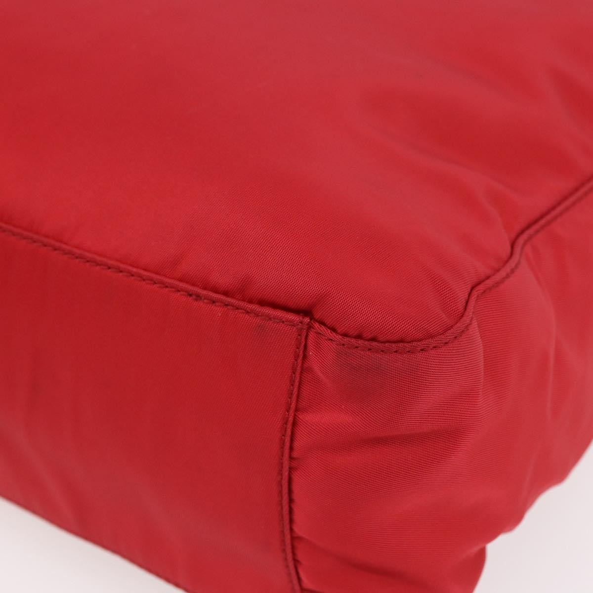 Prada Vintage Tote Tessuto, RED, NYLON, Tote bag