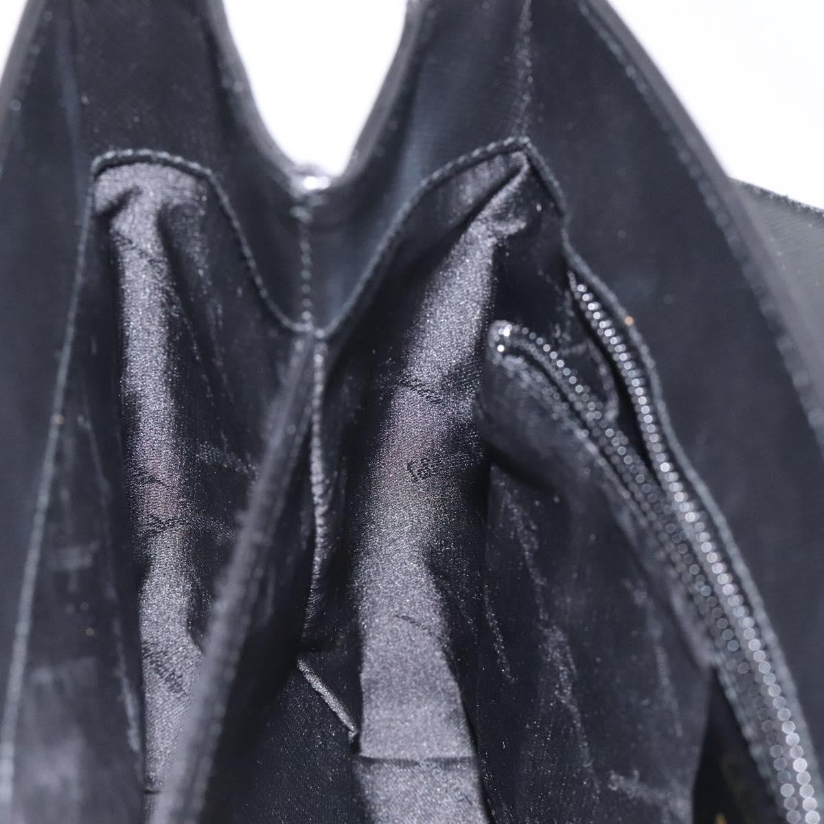 Salvatore Ferragamo Gancini Convertible Top Handle Bag Leather, BLACK, LEATHER, Handbag