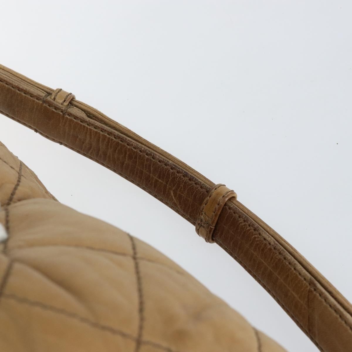 Chanel Cloudy Bundle Hobo Quilted Lambskin, BROWN, LEATHER, Handbag