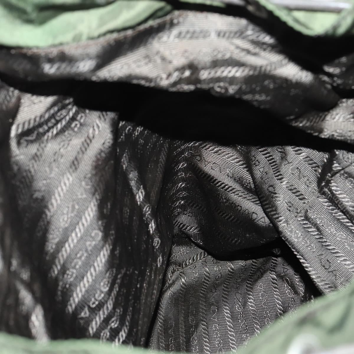 Prada Double Front Pocket Backpack Tessuto, KHAKI, NYLON, Backpack