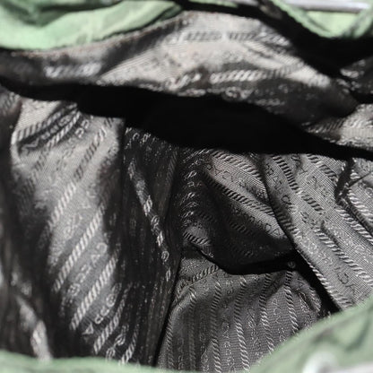 Prada Double Front Pocket Backpack Tessuto, KHAKI, NYLON, Backpack