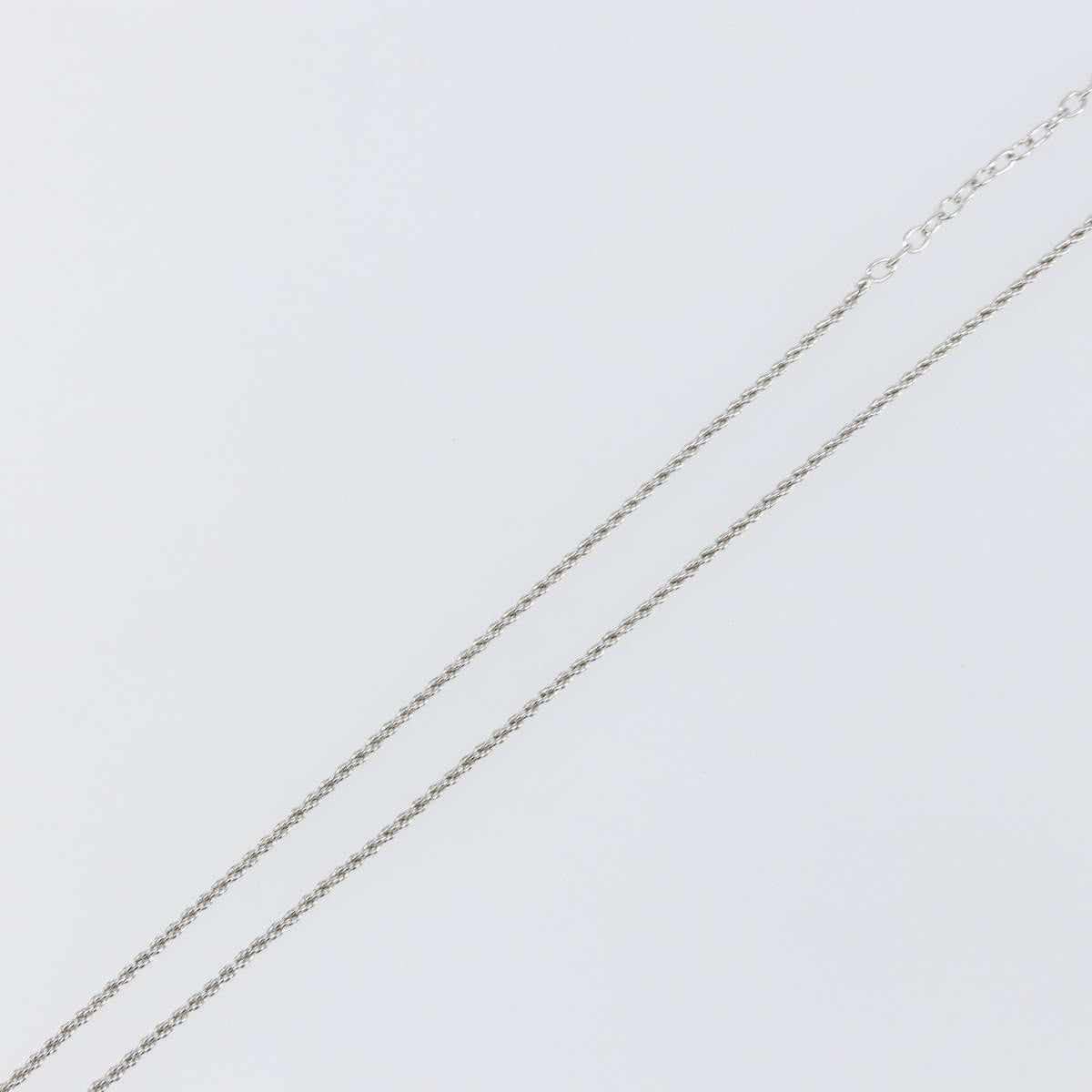 Christian Dior CD Logo necklace Metal, SILVER, METAL, Necklace