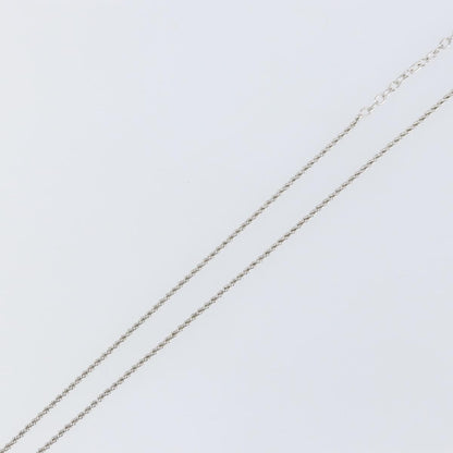 Christian Dior CD Logo necklace Metal, SILVER, METAL, Necklace