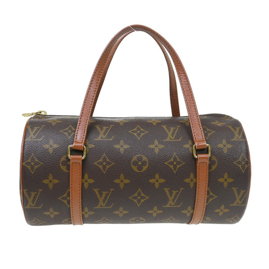 Louis Vuitton Papillon Handbag Monogram Canvas, Brown, Canvas, Handbag