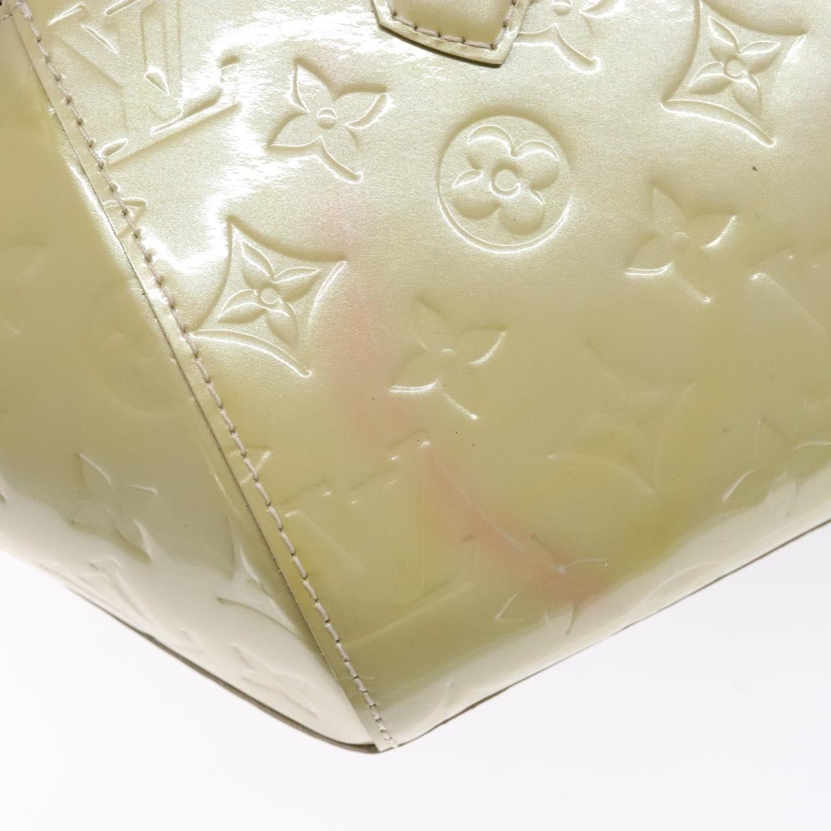 Louis Vuitton Sherwood Handbag Monogram Vernis, BEIGE, PATENT_LEATHER, Handbag