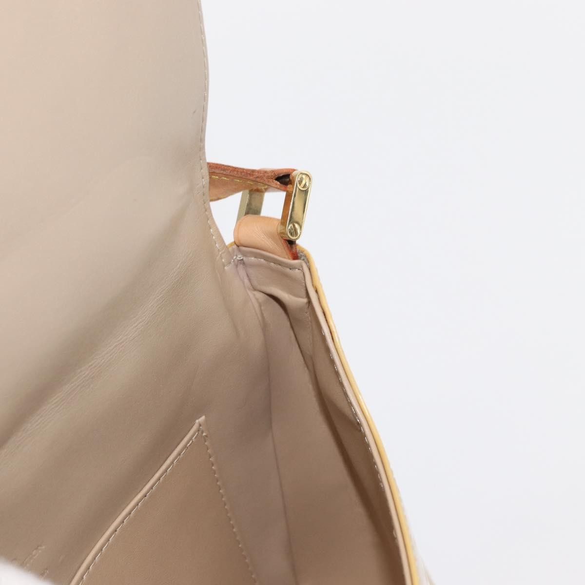 Louis Vuitton Thompson Street Handbag Monogram Vernis, BEIGE, PATENT_LEATHER, Shoulder bag