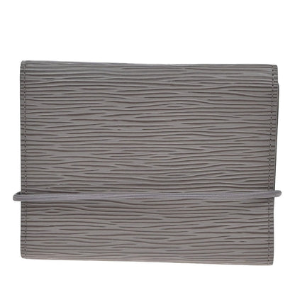 Louis Vuitton Porte Monnaie Elastique Wallet Epi Leather, PURPLE, LEATHER, Wallets