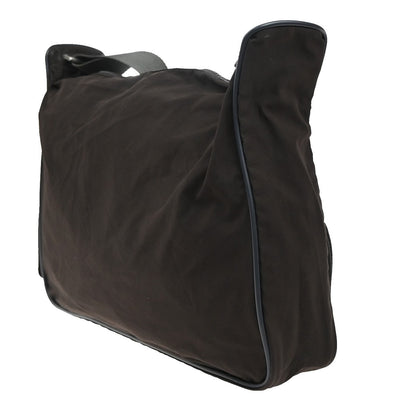 Prada Vintage Shoulder Bag Tessuto, BROWN, NYLON, Shoulder bag