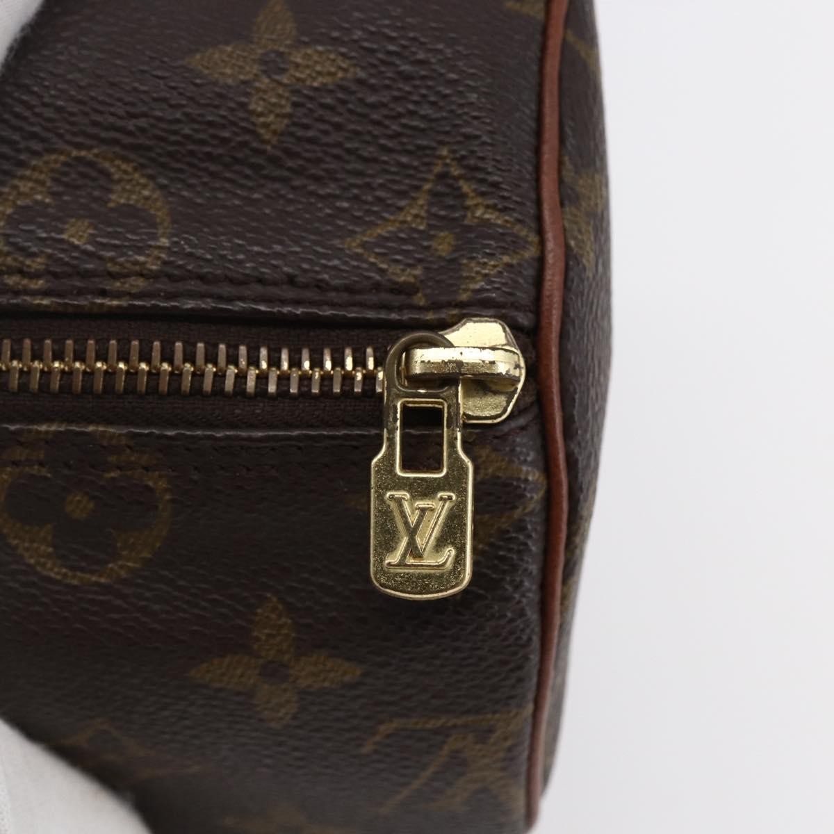 Louis Vuitton Papillon Handbag Monogram Canvas, BROWN, CANVAS, Handbag