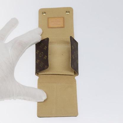 Louis Vuitton Boîte à bijoux Monogram Canvas, BROWN, CANVAS, Jewelry set