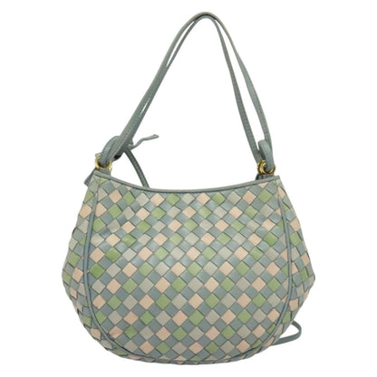 Bottega Veneta Drawstring Hobo Intrecciato Nappa, BLUE, LEATHER, Shoulder bag