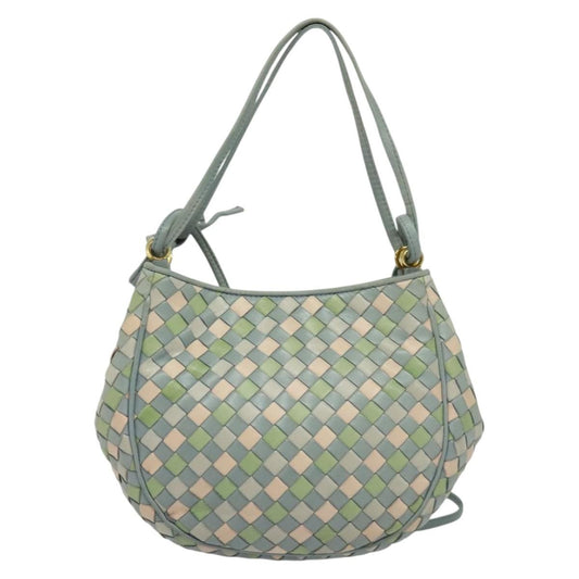 Bottega Veneta Drawstring Hobo Intrecciato Nappa, BLUE, LEATHER, Shoulder bag