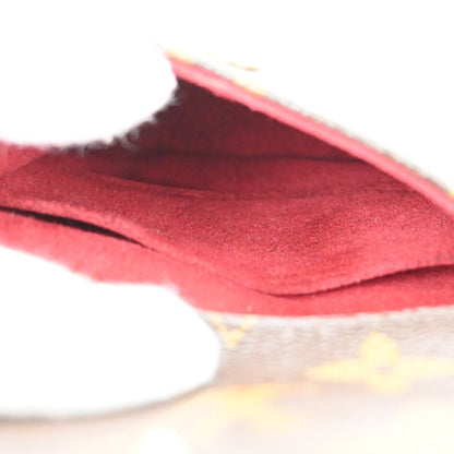 Louis Vuitton Partition Wristlet Clutch Monogram Canvas, BROWN, CANVAS, Clutche & pouche