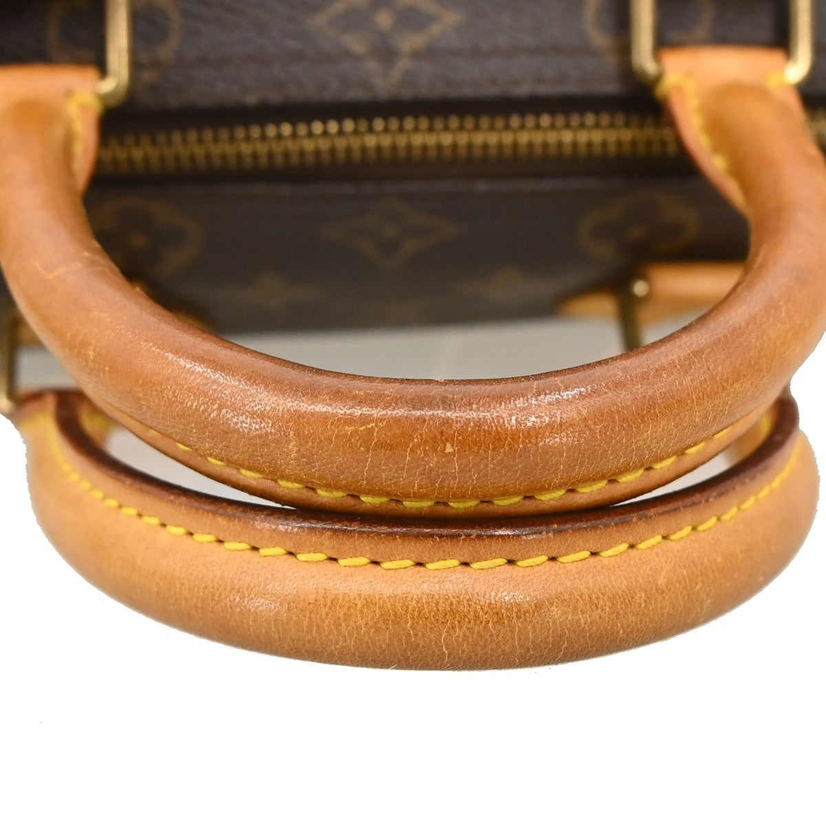 Louis Vuitton Speedy Handbag Monogram Canvas, Brown, Canvas, Handbag